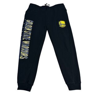 Golden State Warriors NBA Black Jogger Sweatpants Mens XL Basketball